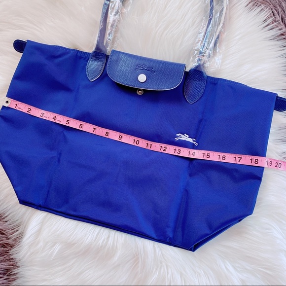 Longchamp Le Pliage Club Tote - Cobalt - Picture 10 of 14